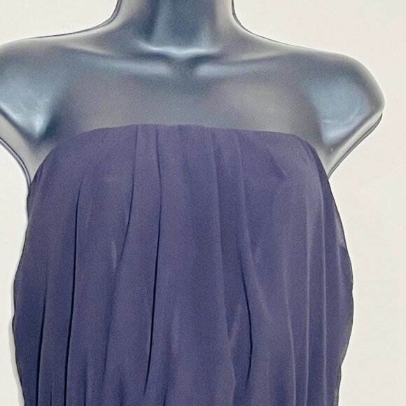 Iris of L.A. Jumpsuit- Black Strapless Wide Leg Jumpsuit Size large - Picture 4 of 12